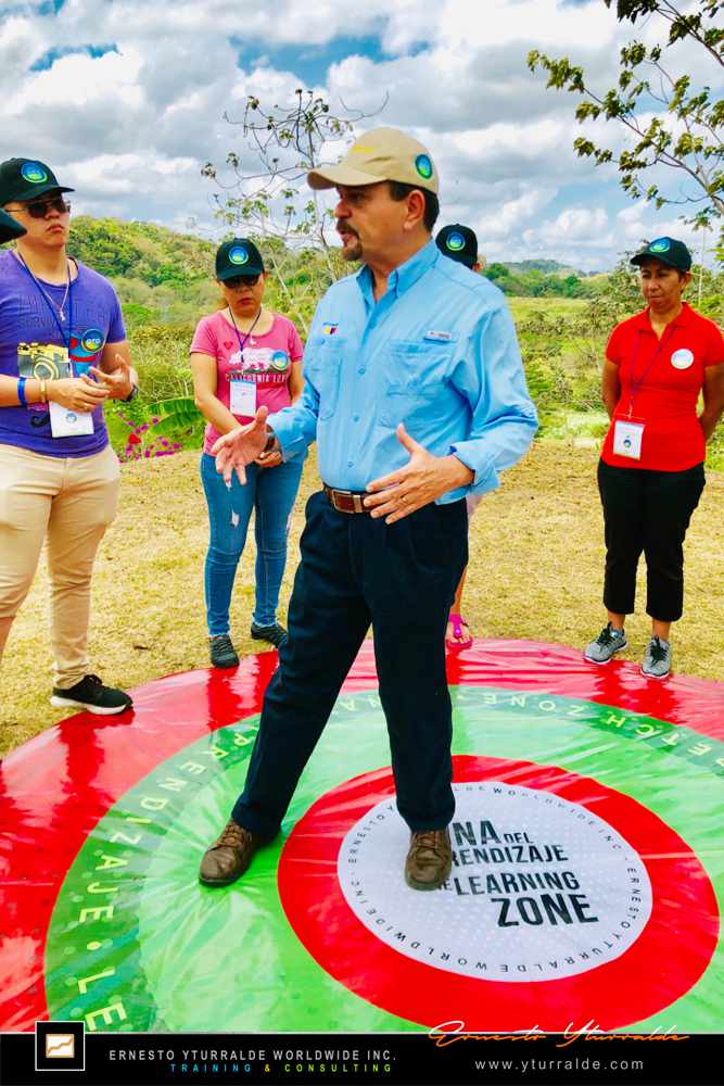 Learning Zone, la Zona de Aprendizaje o Zona M�gica saliendo de la Zona de Confort en la Educaci�n Experiencial, evitando la Zona de P�nico | Ernesto Yturralde Worldwide Inc.
